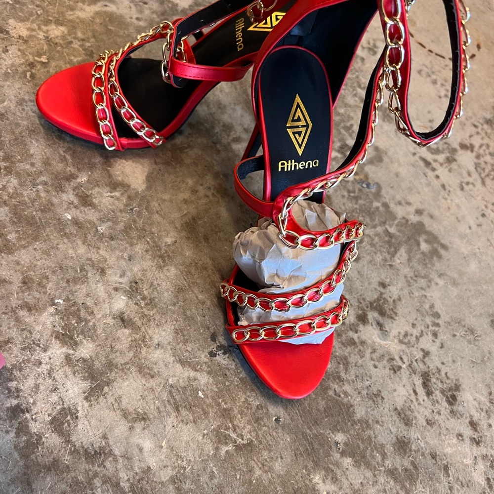 Red heels - Picture 3 of 7